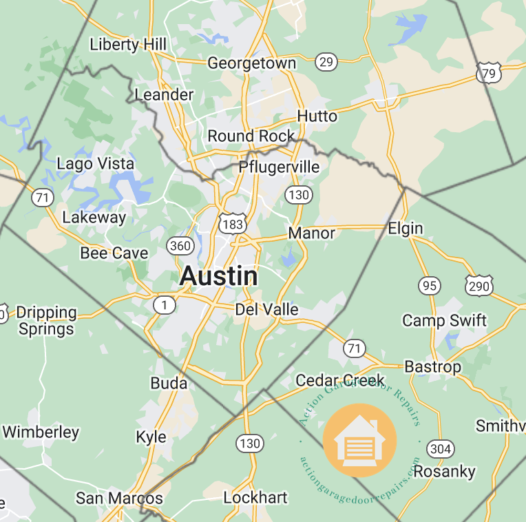 actiongaragedoorrepairs.com_austin_texas_counties_map